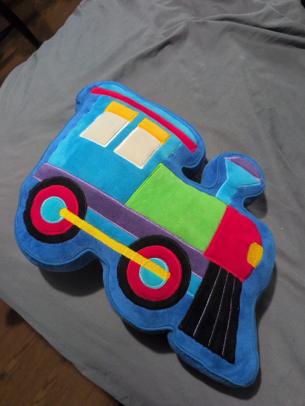 Train Plush Pillow